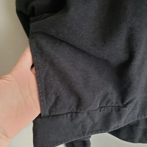 Sweaty Betty Harmonise Sweatshirt XXL Charcoal Gray Slouchy Pullover - Picture 4 of 9